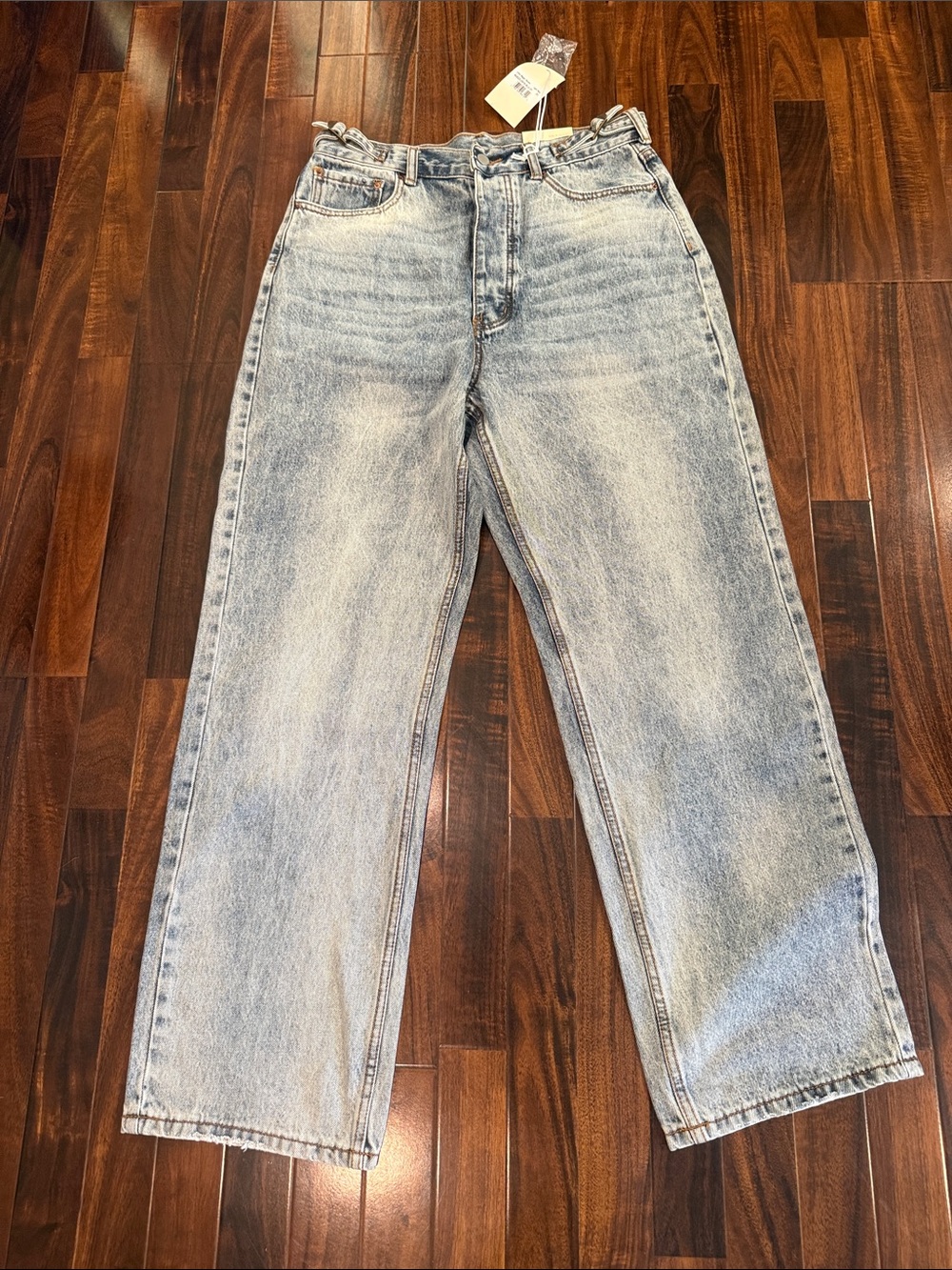 MNML Light Blue Men's Relaxed Fit Jeans
